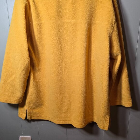 Jessi Lee Oversized Yellow Fleece VINTAGE - Picture 3 of 3